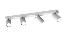 M6280  Sal Linear 4 Light Spotlight GU10 Matt White